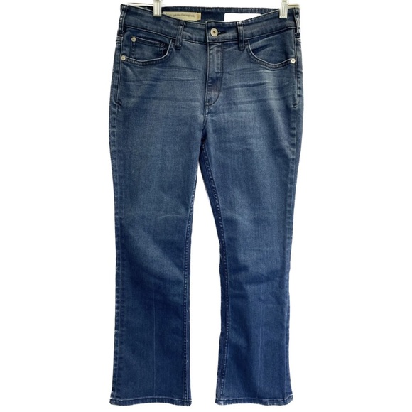 Anthropologie x Pilcro Medium Wash High Rise Boot Cut Jeans - Picture 1 of 4